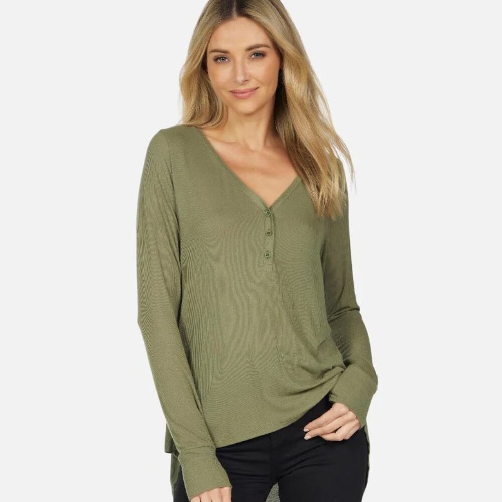 Michael Laren Ribbed. Tee
